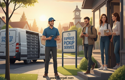express pickup & drop service teer gati