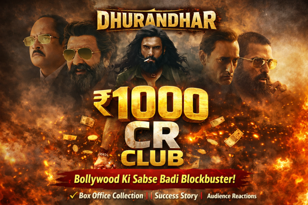 Dhurandhar 1000 Cr Club: Kaise Bani Bollywood Ki Sabse Badi Blockbuster Film dhurandhar 1000 cr club
