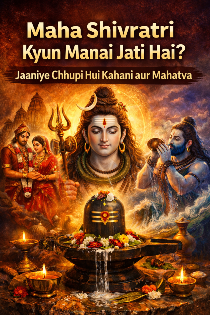 महा शिवरात्रि क्यों मनाई जाती है